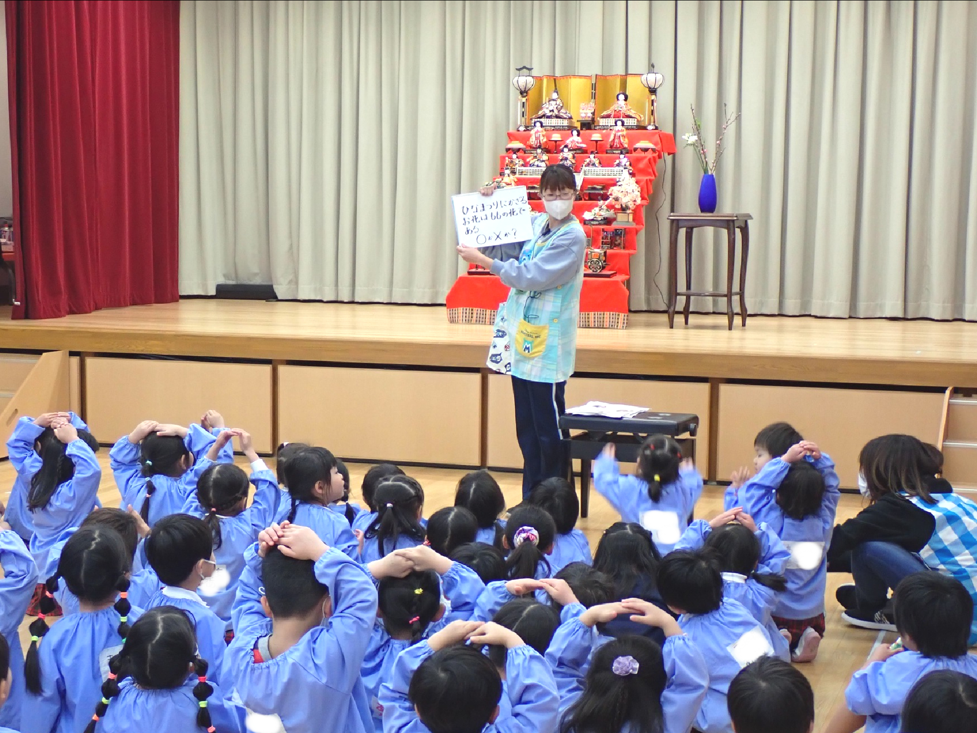 写真：ひなまつり集会